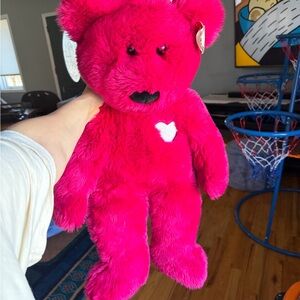 Y2K 2000 28” Valentina Plush Pink TY bear
